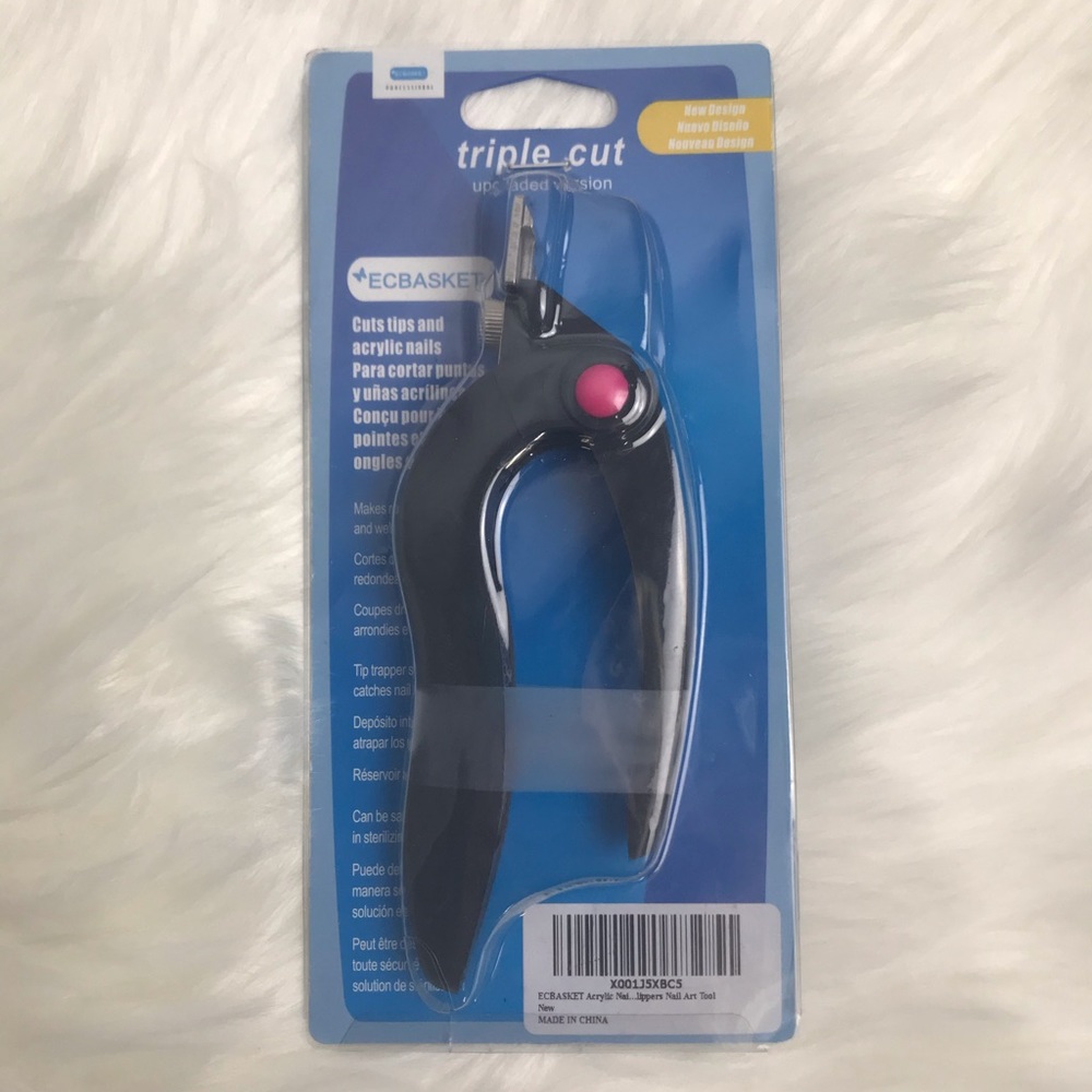 Acrylic nail cutter